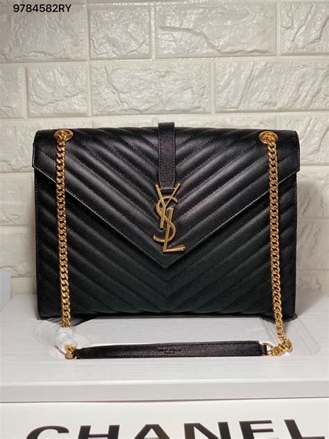 ysl jumbo bag gold chain|yves saint laurent shoulder bag.